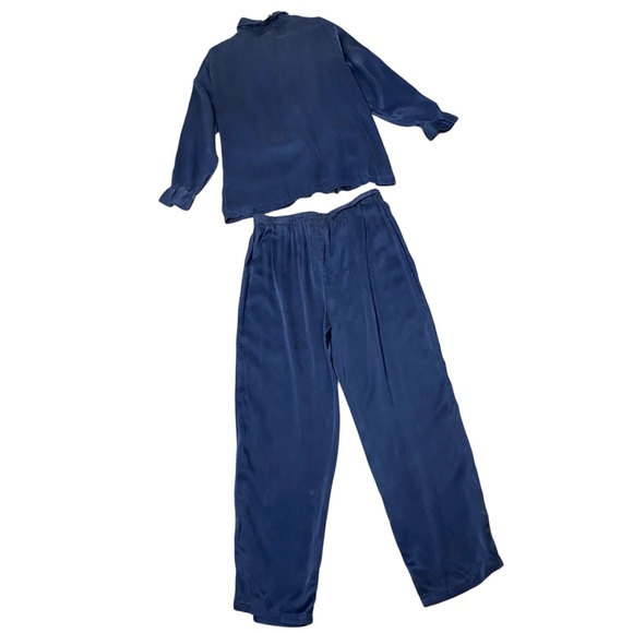 VINTAGE INTIMO LUXE 100% Silk Pajama Set - Picture 8 of 10